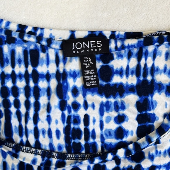 Jones New York Short Sleeve Dress Size Large - Picture 5 of 8